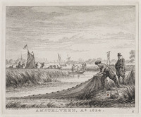 KG 07254
<br/>
Amstelveen, Anno 1624
<br/>
<em>Fokke, Simon (1712-1784)</em>